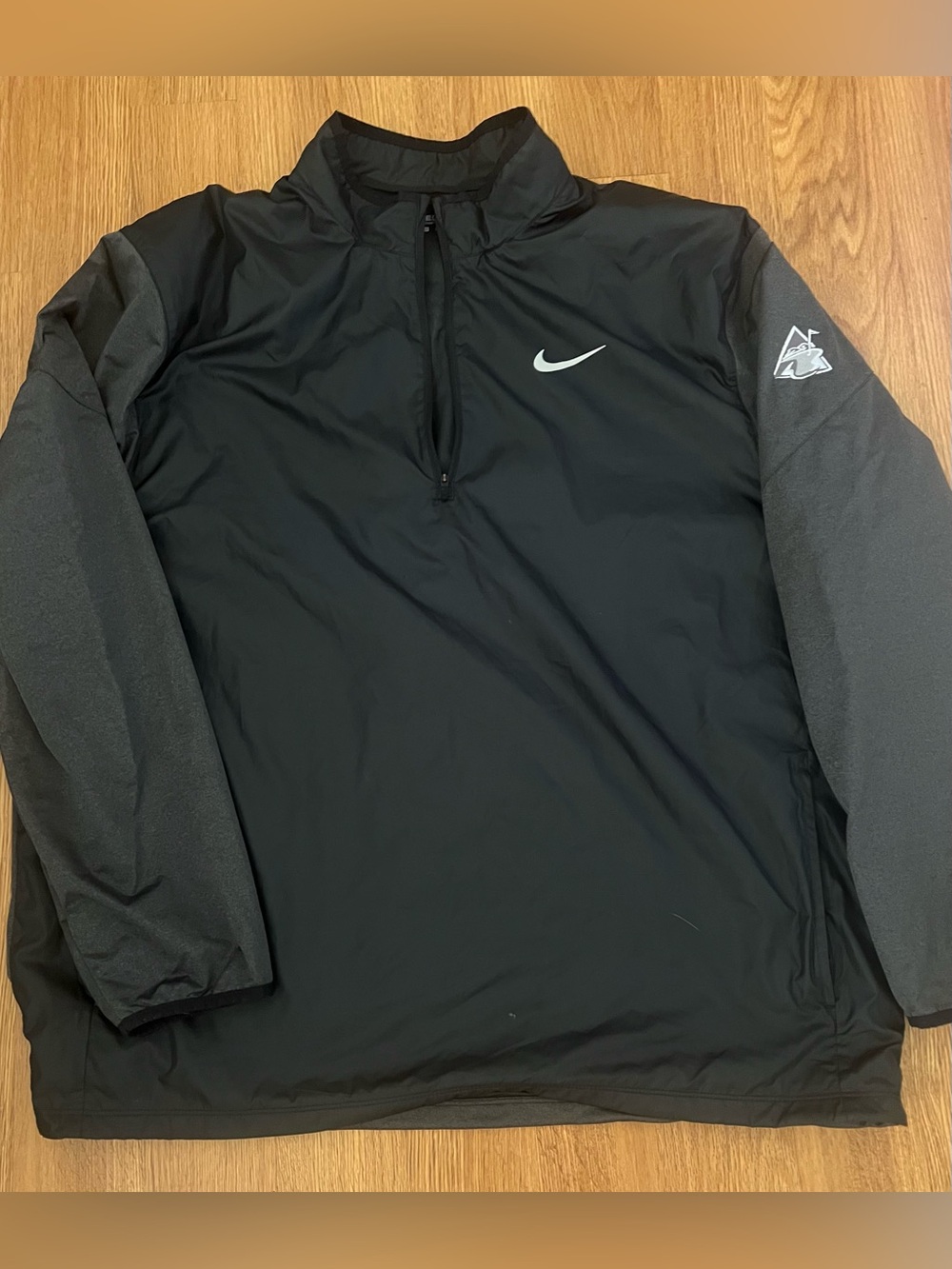NIKE men's golf windbreaker quarter zip jacket 2 XL XXL